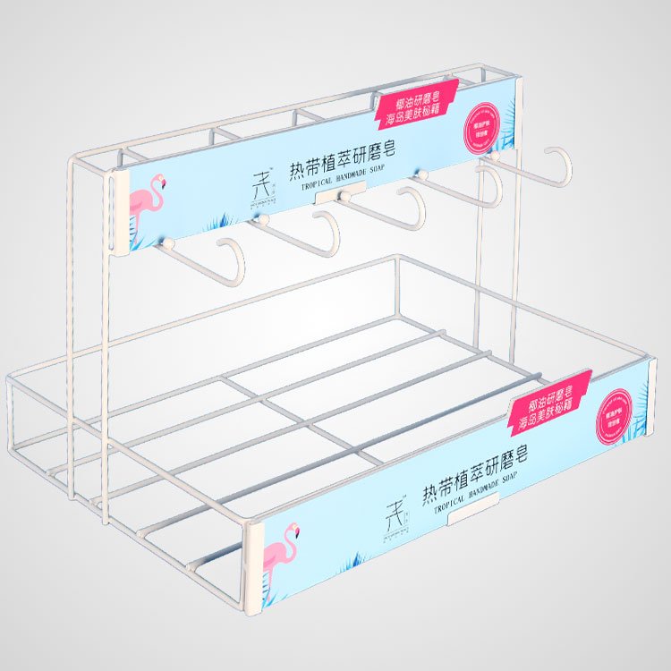 香皂展示架 台面铁丝展架 工厂量产批发