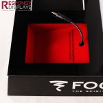 定制黑色PVC和亚克力灯块HIFI音箱盒耳机展示架