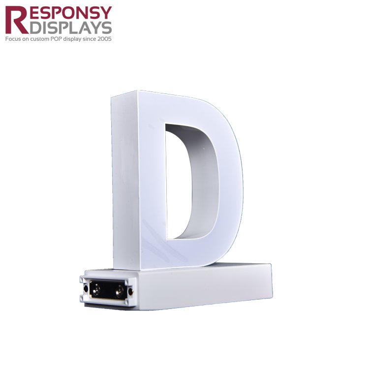 广告发光字工艺3D发光字批发工厂