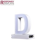 广告发光字工艺3D发光字批发工厂